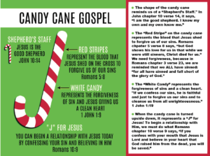 Featured image of post Candy Cane Gospel Message Candy cane object lesson about jesus for christmas